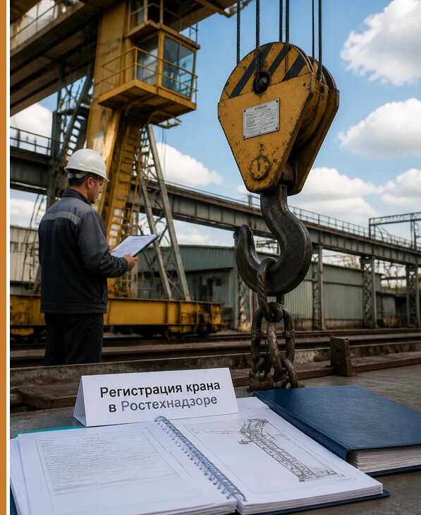 Регистрация крана в Ростехнадзоре в Ачинске от 15195 р. | Авеста ОТиПБ
